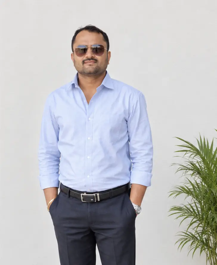 Rajesh Khandare, Director of Mispa Mission Higher Secondary School